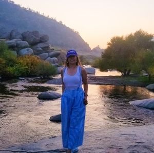 Wide leg jumpsuit